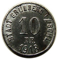 10 fenigów 1918 Zielona Góra Grunberg