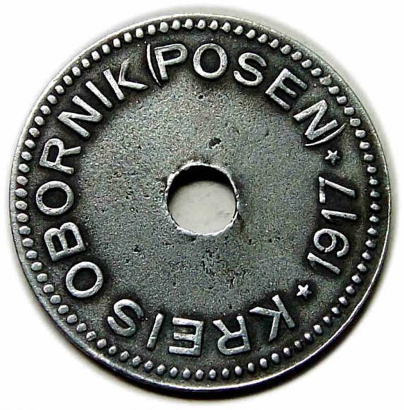 10 fenigów 1917 Oborniki Obornik