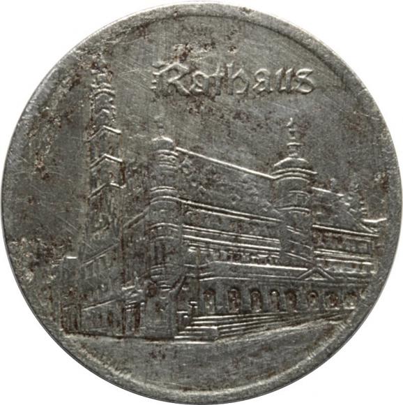 25 fenigów 1921 Rothenburg