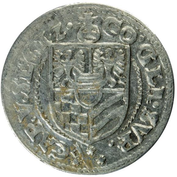 3 krajcary 1612 Karol II Podiebradowicz Księstwo Ziębicko - Oleśnickie Oleśnica