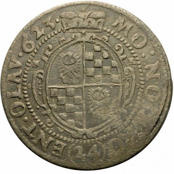 24 krajcary 1623 Jan Chrystian Księstwo Brzesko - Legnicko - Wołowskie Oława
