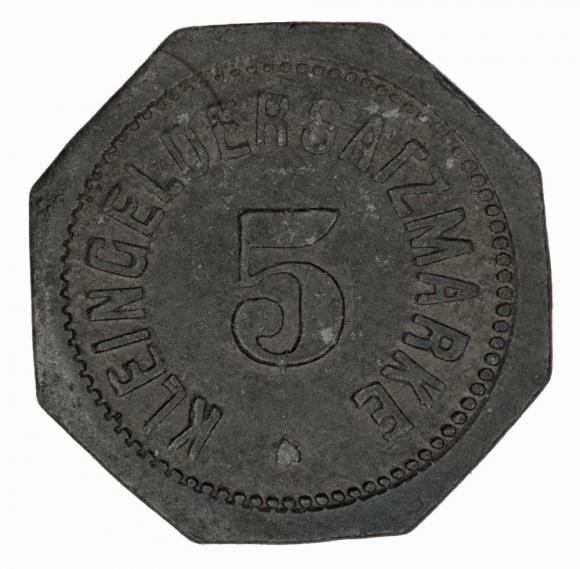5 fenigów Regensburg Bawaria