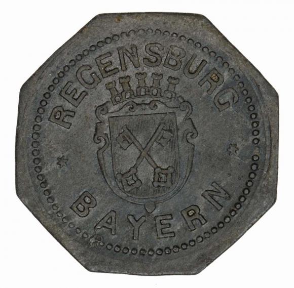 5 fenigów Regensburg Bawaria